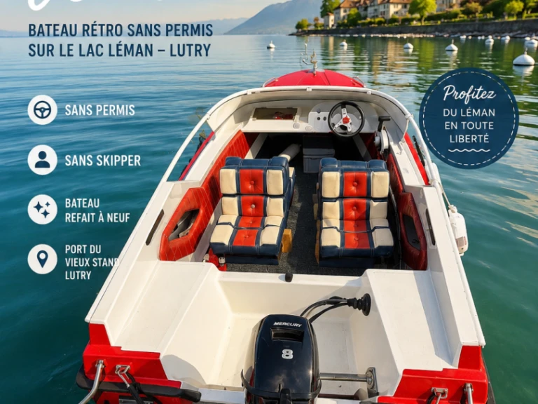 Motorboat to hire Lutry at the best price