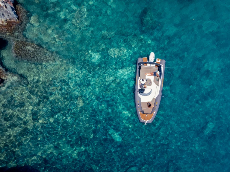 Barracuda Aquamax B23F charter bareboat or skippered in  Hvar