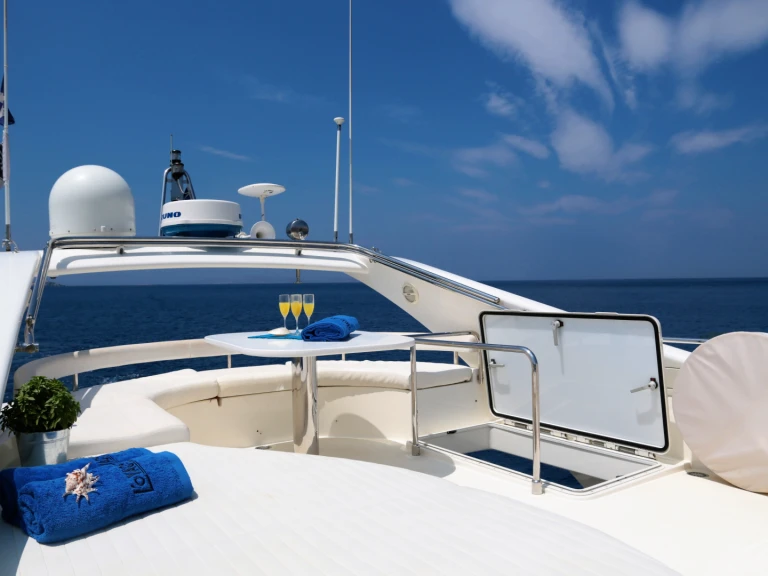 Motorboat hire in Paros (Island) - Ferretti Ferretti 550