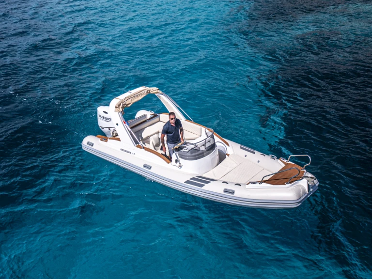Aquamax B 23 F charter bareboat or skippered in  Hvar