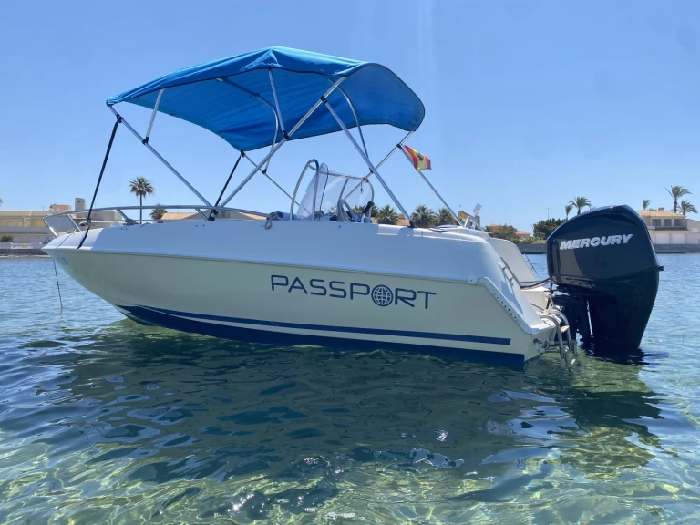 Motorboat hire in La Manga - passport boat PAS 500 SUNSHINE