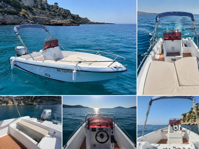 Hire Motorboat TA MARE with a boat licence