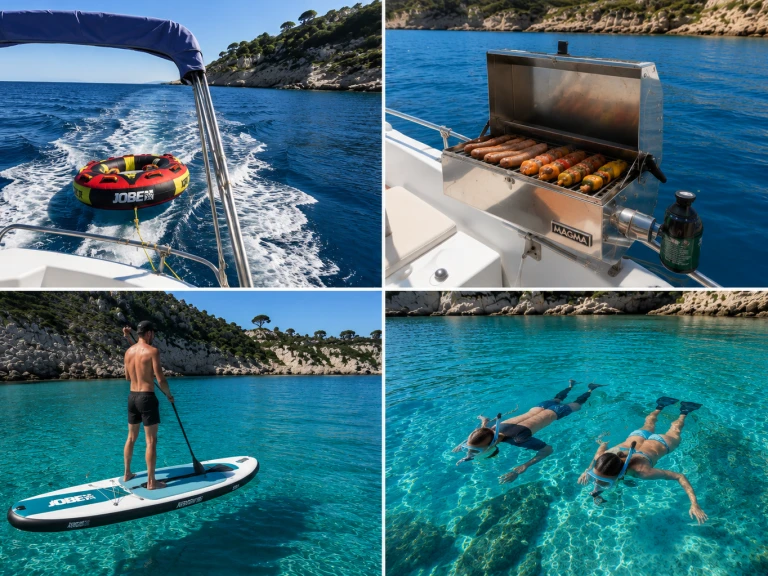 Motorboat to hire Marseille at the best price