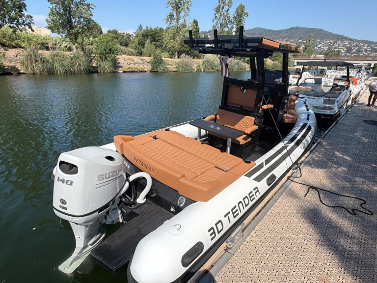 RIB hire in Mandelieu-la-Napoule - 3D Tender Odyssey 6.35