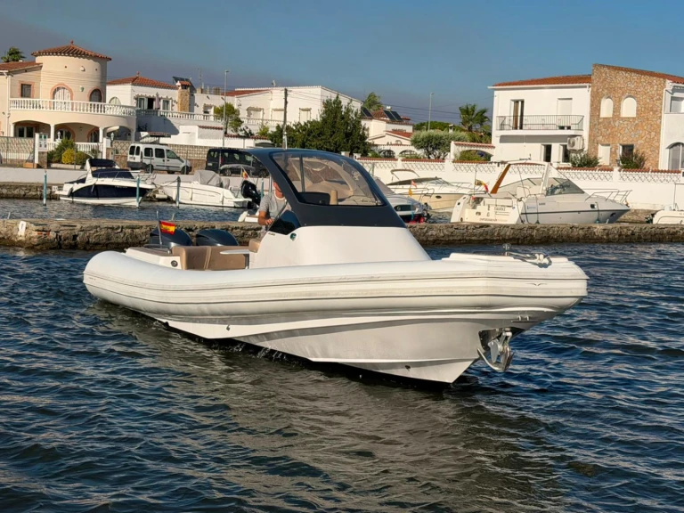Magazzu MX 11 charter bareboat or skippered in  Empuriabrava