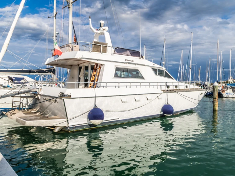 Camuffo C52 charter bareboat or skippered in  Marina di Pisa