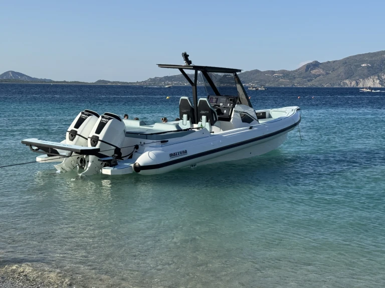 Mazziena SP 26 charter bareboat or skippered in  Zakynthos
