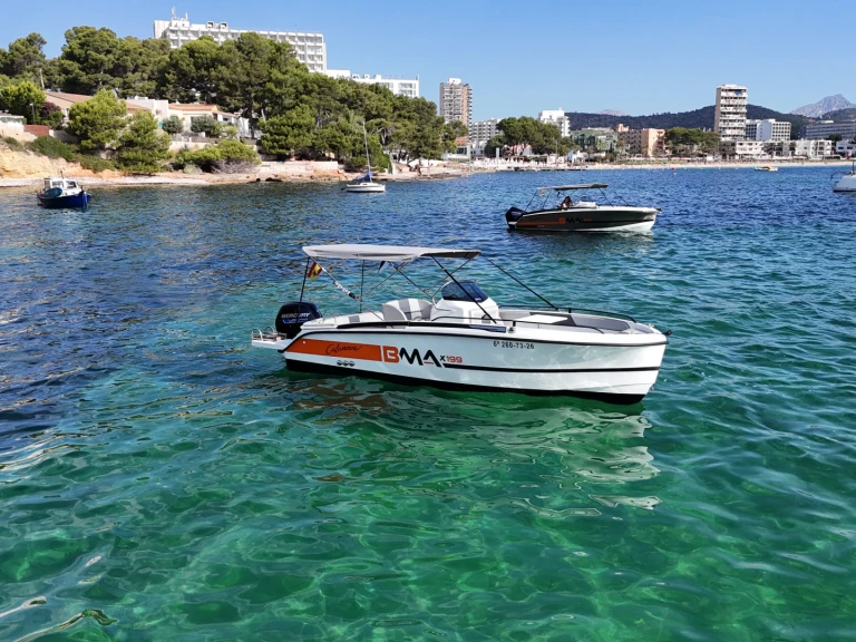 BMA X199 charter bareboat or skippered in  Palma de Mallorca