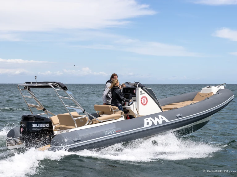 Bwa Sport 26 GTO charter bareboat or skippered in  La Trinité-sur-Mer