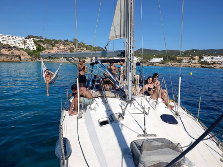 Jeanneau Sun Odyssey 44 charter bareboat or skippered in  Sant Antoni de Portmany