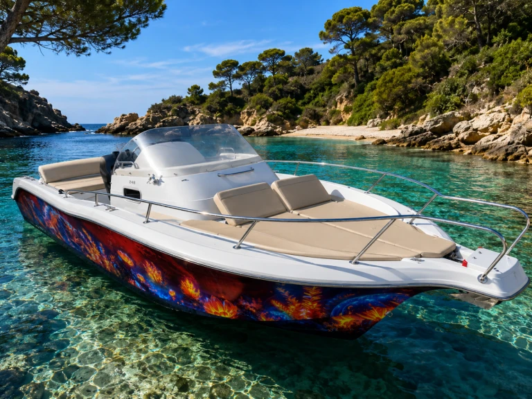 White Shark White Shark 248 charter bareboat or skippered in  Saint-Cyprien