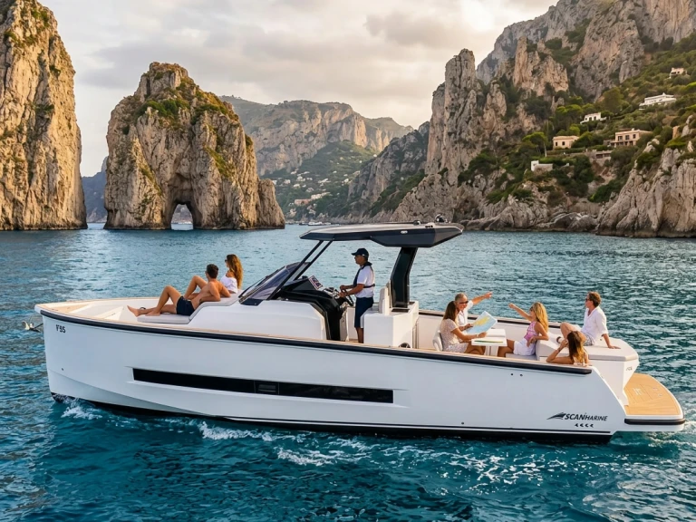 Charter a Gozzo Libeccio 32WA in Sorrento on Samboat