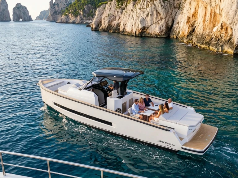 Hire Motorboat with or without skipper Gozzo Sorrento