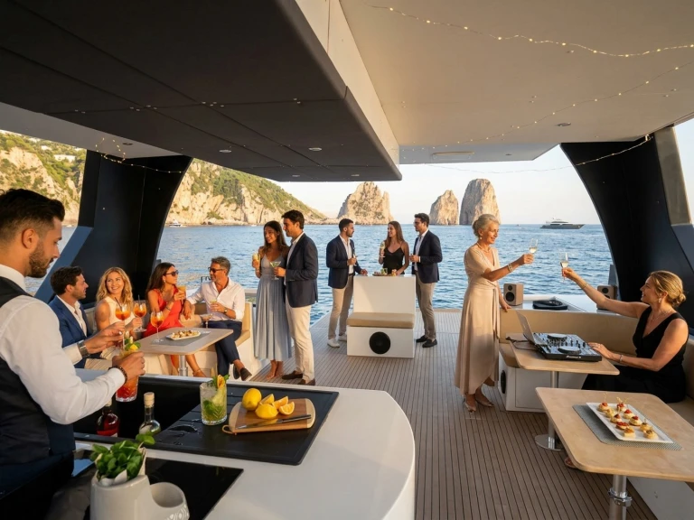 CAT SEA Star 380 charter bareboat or skippered in  Positano