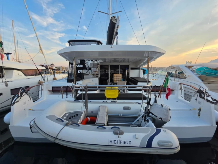 Lagoon Lagoon 43 charter bareboat or skippered in  Salerno