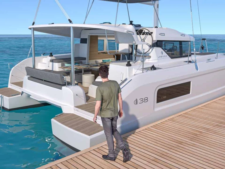 Yacht hire Murter-Kornati cheap Lagoon 38 - 4 cab.