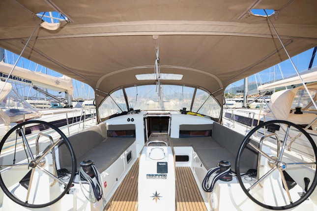 Jeanneau Sun Odyssey 440 charter bareboat or skippered in  Kaštela