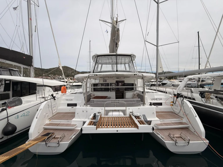 Lagoon Lagoon 46 charter bareboat or skippered in  Seget Donji