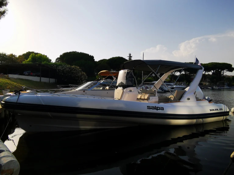 Hire RIB with or without skipper Salpa Mandelieu-la-Napoule