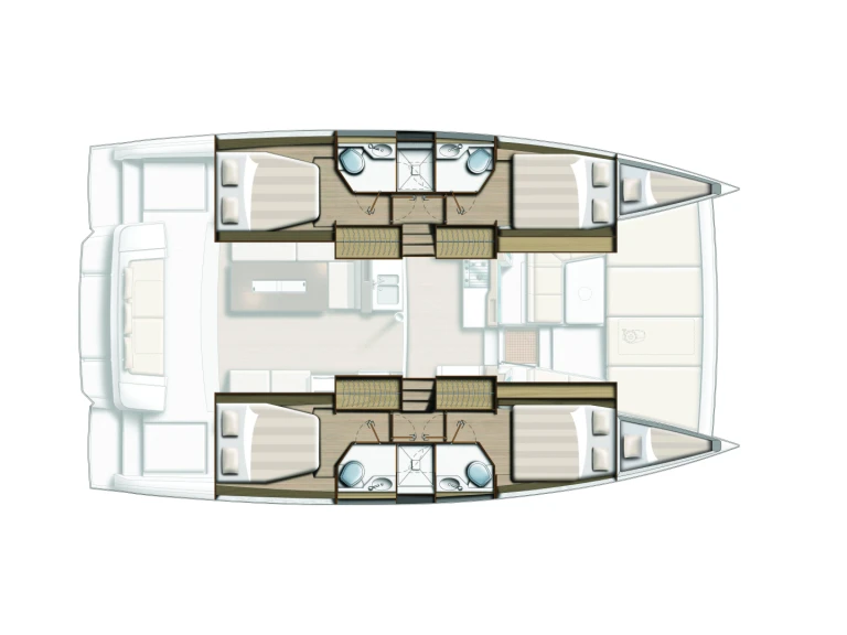 Catamaran hire in Saint-Mandrier-sur-Mer - Bali Bali 4.2