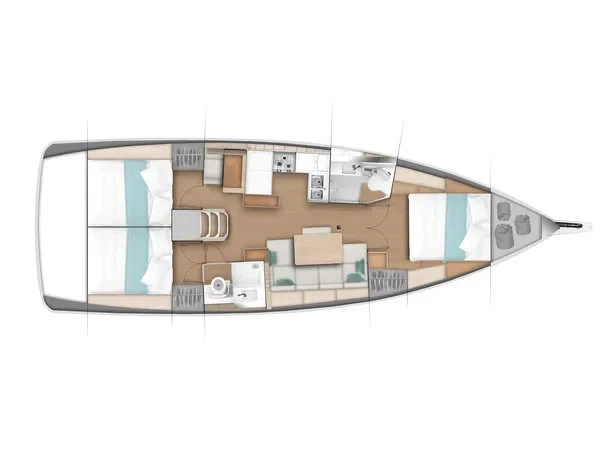 Sailboat hire in Punat - Jeanneau Sun Odyssey 440