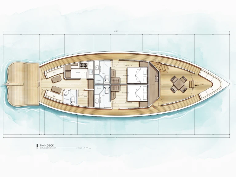 Hire Luxury Yacht  with a boat licence