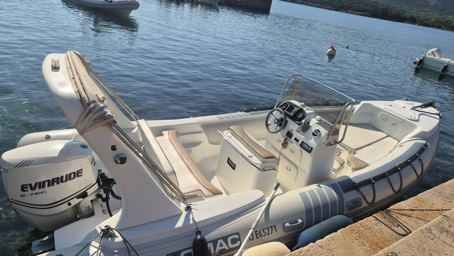 Hire RIB with or without skipper Lomac Porto-Vecchio