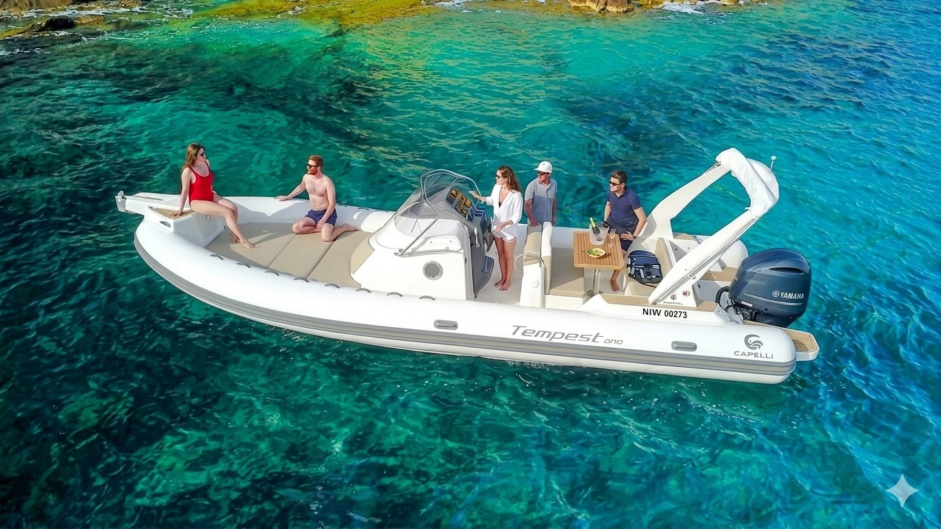 Hire RIB with or without skipper Capelli Mandelieu-la-Napoule