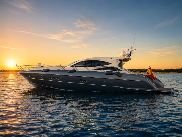 Windy Balios 53 charter bareboat or skippered in  Sant Antoni de Portmany