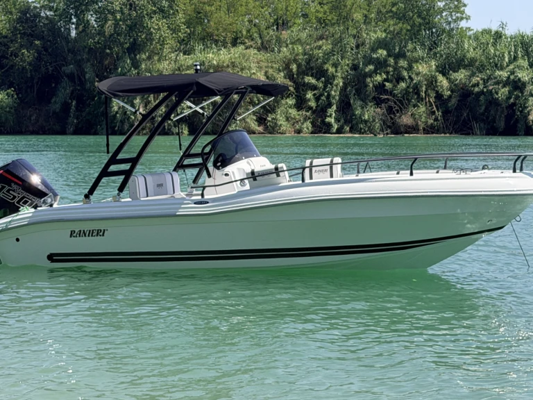 Ranieri Azzura charter bareboat or skippered in  Bevazzana