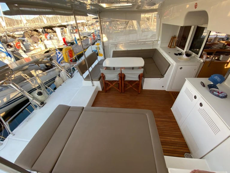 Lagoon Lagoon 450 F charter bareboat or skippered in  Kallithea