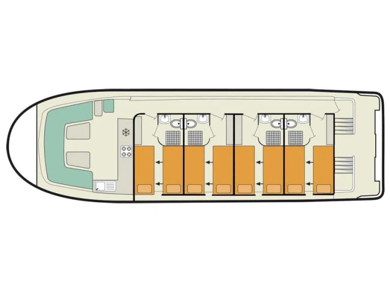Hire Motorboat with or without skipper Le Boat Trèbes