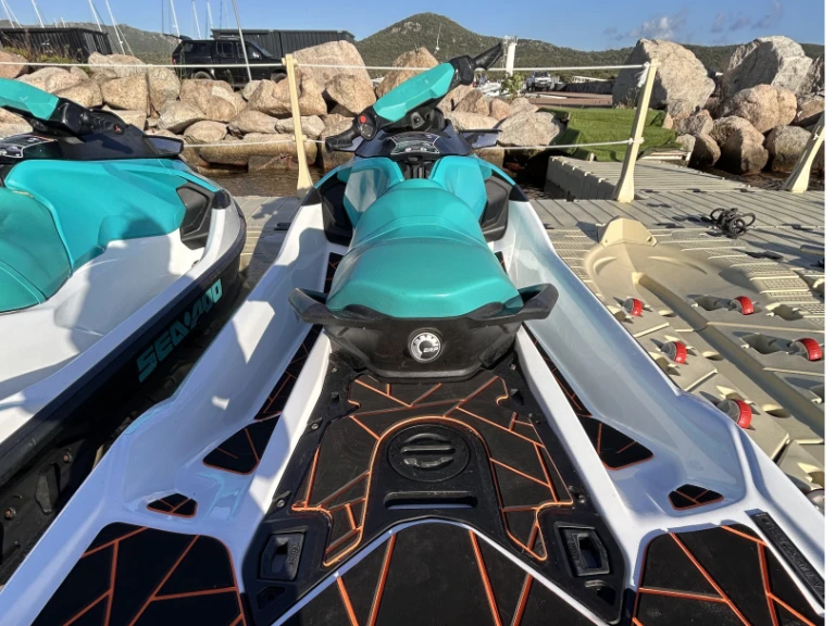 Sea-Doo Gtx pro 130 charter bareboat or skippered in  Pianottoli-Caldarello