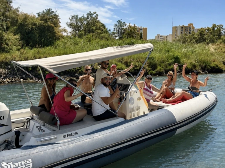 Hire RIB with or without skipper Altamarea Carnon-Plage