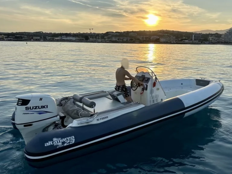 Hire RIB Altamarea with a boat licence