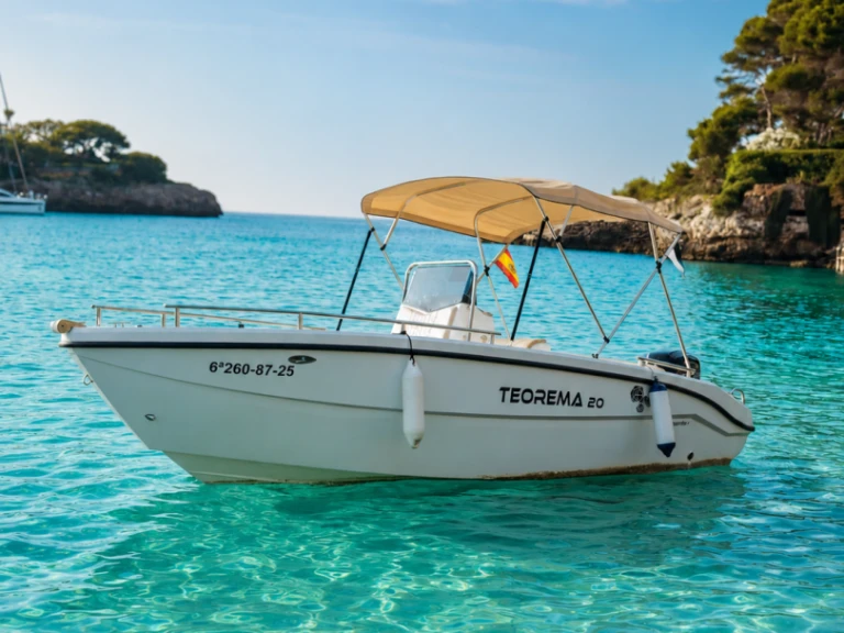 Hire Motorboat with or without skipper Teorema Marine Cala d'Or