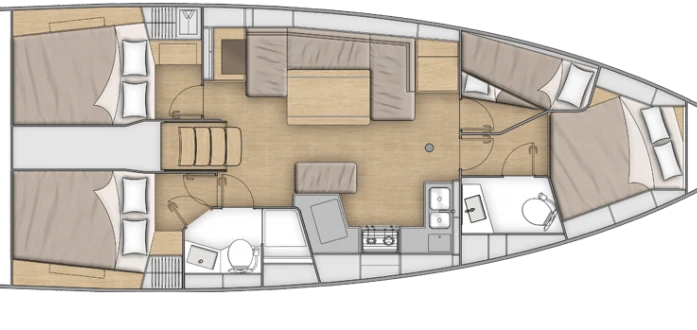 Charter a Bénéteau Oceanis 40.1 in Le Marin on Samboat