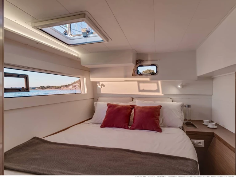 Lagoon Lagoon 40 charter bareboat or skippered in  Bonifacio
