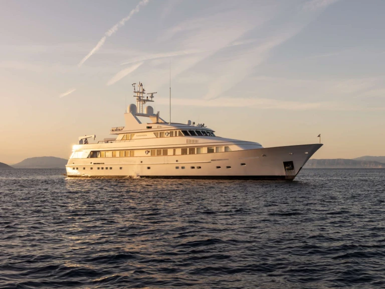 Hire Luxury Yacht with or without skipper Feadship Athens