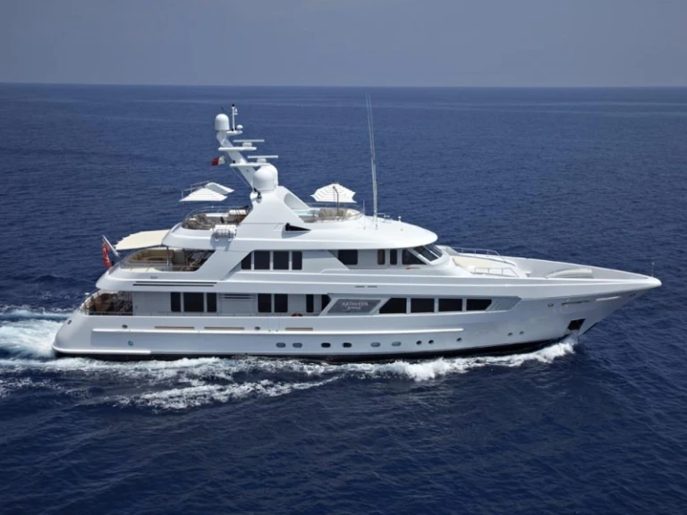 Feadship KATHLEEN ANNE charter bareboat or skippered in  Imperia