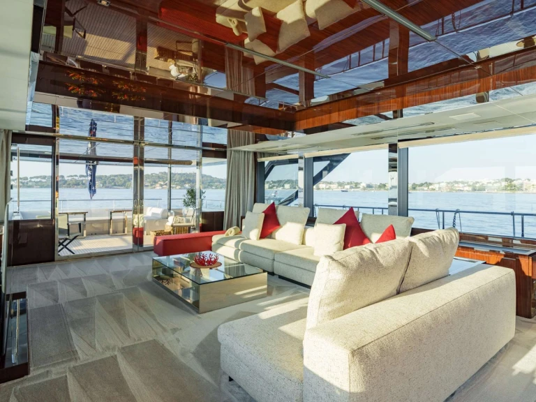 Riva BELLA DONNA charter bareboat or skippered in  Antibes