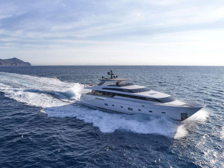 San Lorenzo RARE DIAMOND charter bareboat or skippered in  Athens