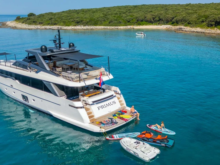 San Lorenzo PRIMUS charter bareboat or skippered in  Seget Donji