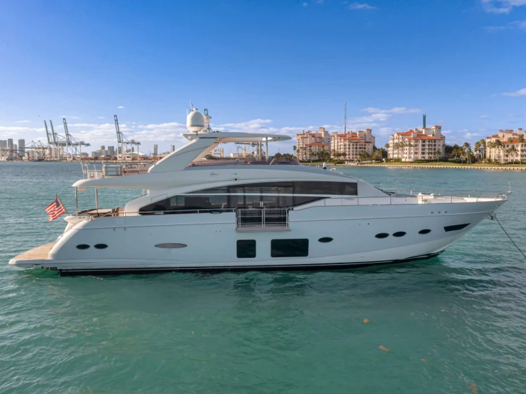 Princess, UK Freedom charter bareboat or skippered in  Miami Beach