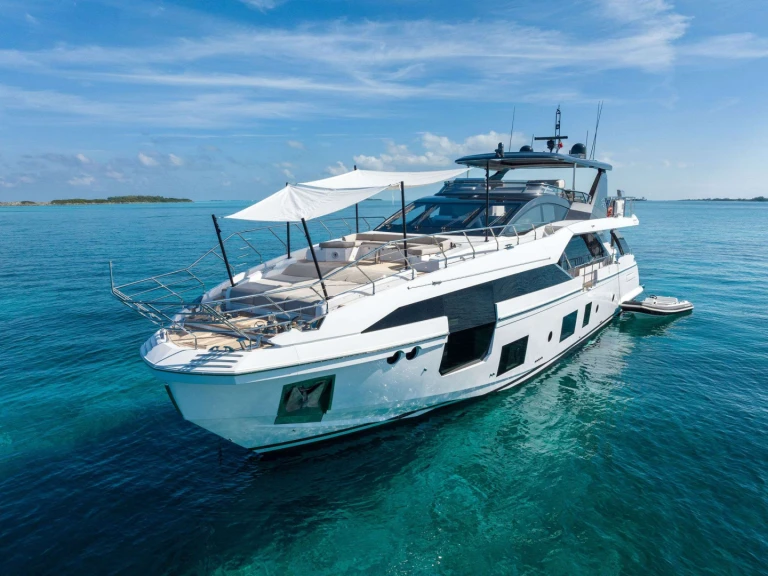 Azimut Compass charter bareboat or skippered in  Bahamas