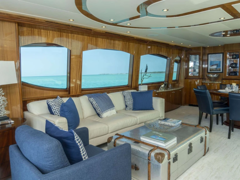 Hatteras Gail Force II charter bareboat or skippered in  Nassau