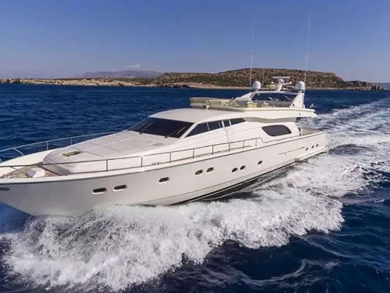 Luxury Yacht hire in Athens - Ferretti LAZY DAYS
