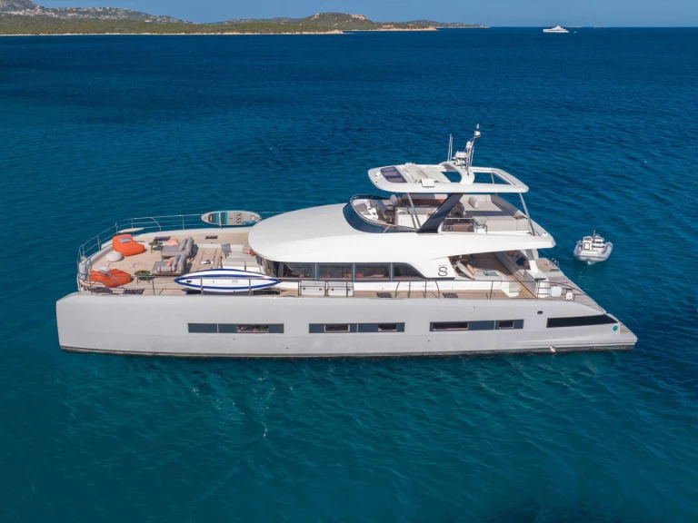 Lagoon ZENIT charter bareboat or skippered in  Olbia