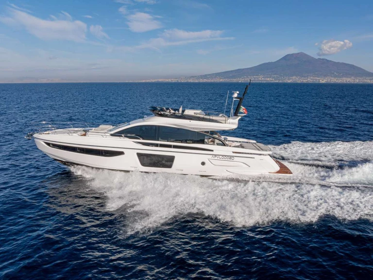 Azimut ALE II charter bareboat or skippered in  Castellammare di Stabia