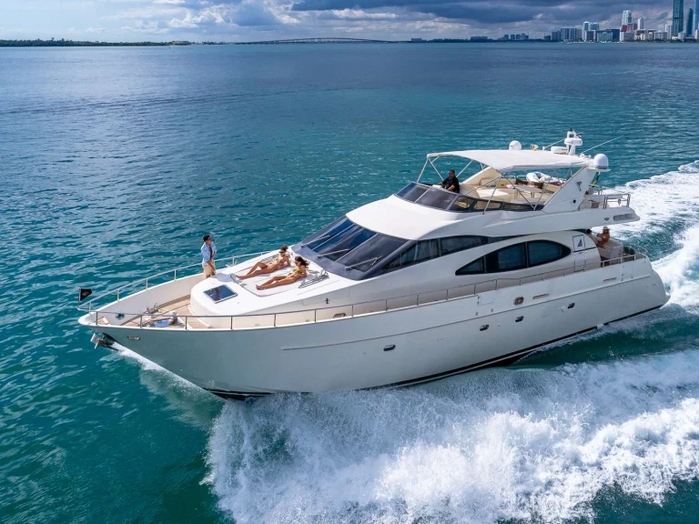 Azimut Salt Shaker charter bareboat or skippered in  Miami